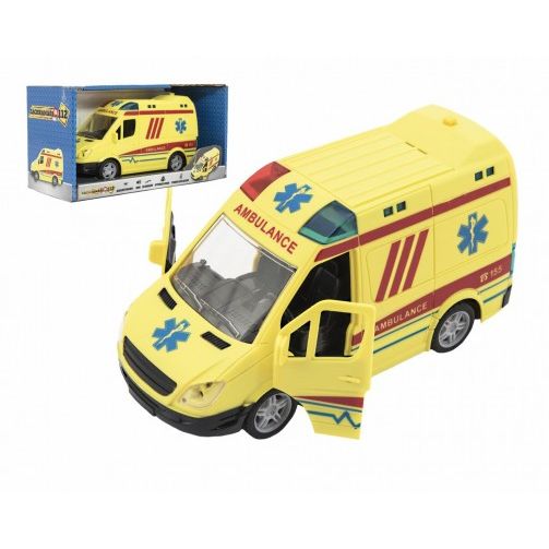 Auto ambulance 20 cm na baterie