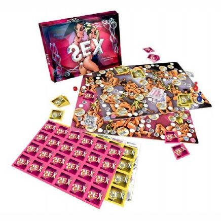 Sex společenská hra pro dospělé v krabici 33x23x3cm 