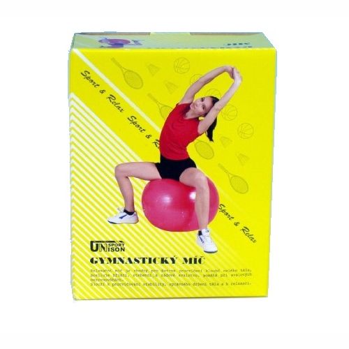 Gymnastický míč relaxační 65cm v krabici 