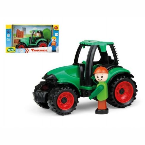 Auto Truckies traktor plast 17cm s figurkou v krabici 24m+ 