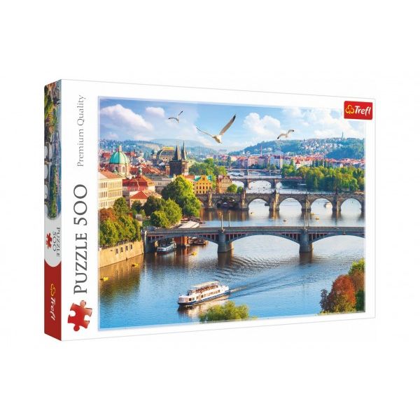 Puzzle Praha, Česká Republika 500 dílků 48x34cm 