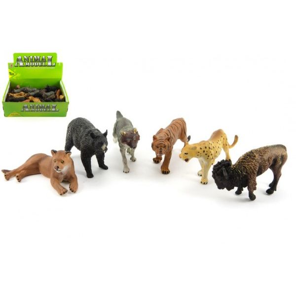 Zvířátka safari ZOO plast 10cm mix druhů 