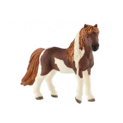 Kůň domácí Shetlandský pony zooted plast 12cm 