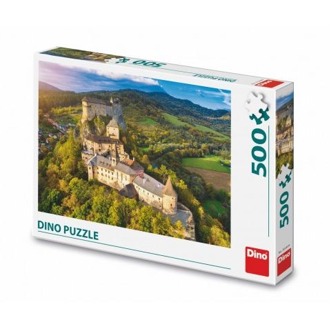 Puzzle Oravský hrad, Slovensko 47x33cm 500 dílků 