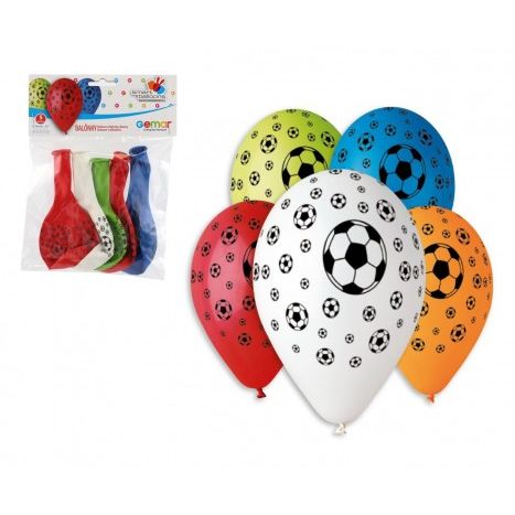 Balonek/Balonky nafukovací fotbal 12'' průměr 30cm 5ks 