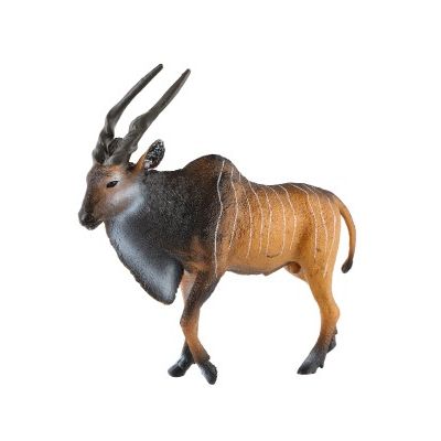 Antilopa Derbyho samec zooted plast 14cm v sáčku 