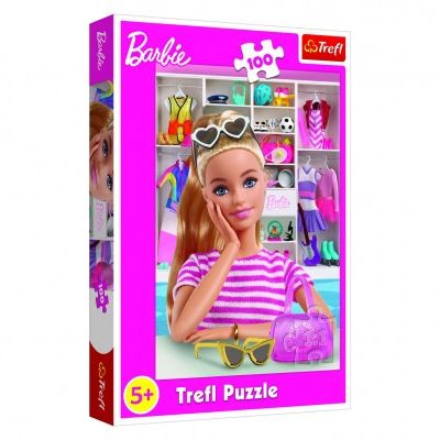 Puzzle Seznamte se s Barbie 100 dílků 