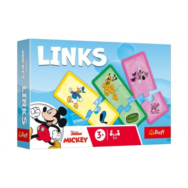 Hra Links skládanka Mickey Mouse a přátelé 14 párů vzdělávací hra 