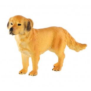 Retrívr zlatý - pes domácí zooted plast 10cm v sáčku 