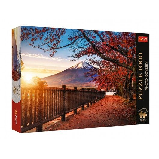 Puzzle Premium Plus - Photo Odyssey: Hora Fuji, Japonsko 1000 dílků 68,3x48cm v krabici 40x27x6cm 