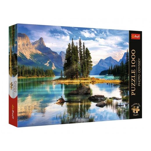 Puzzle Premium Plus - Photo Odyssey: Ostrov duchů, Kanada 1000 dílků 68,3x48cm v krabici 40x27x6cm 