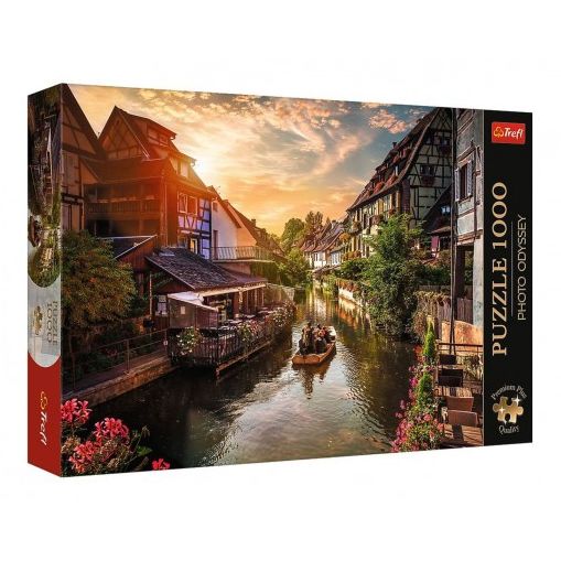 Puzzle Premium Plus - Photo Odyssey: Malé Benátky v Colmar, Francie 