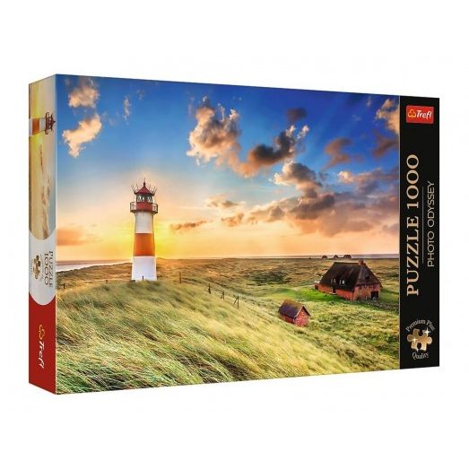 Puzzle Premium Plus - Photo Odyssey:Maják List-Ost, Německo 1000 dílků 