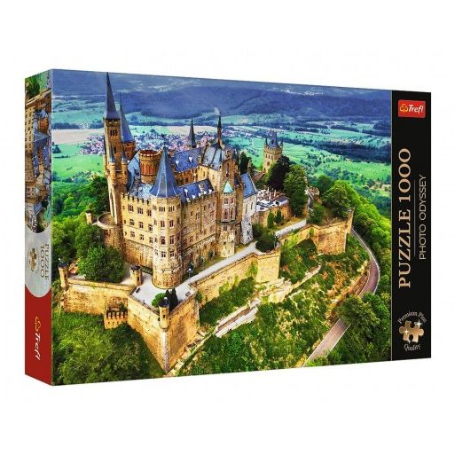 Puzzle Premium Plus - Photo Odyssey:Zámek Hohenzollern, Německo 1000 dílků 