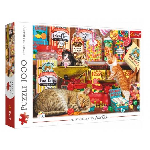 Puzzle Kočičí sladkosti 1000 dílků