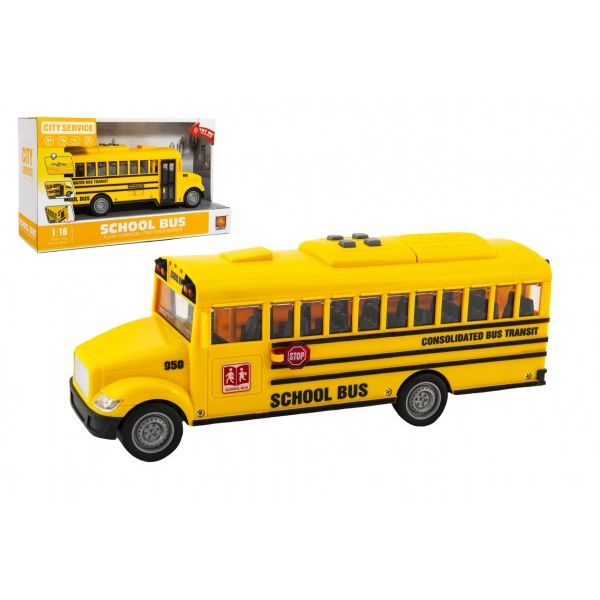  Autobus školní 27 cm na baterie