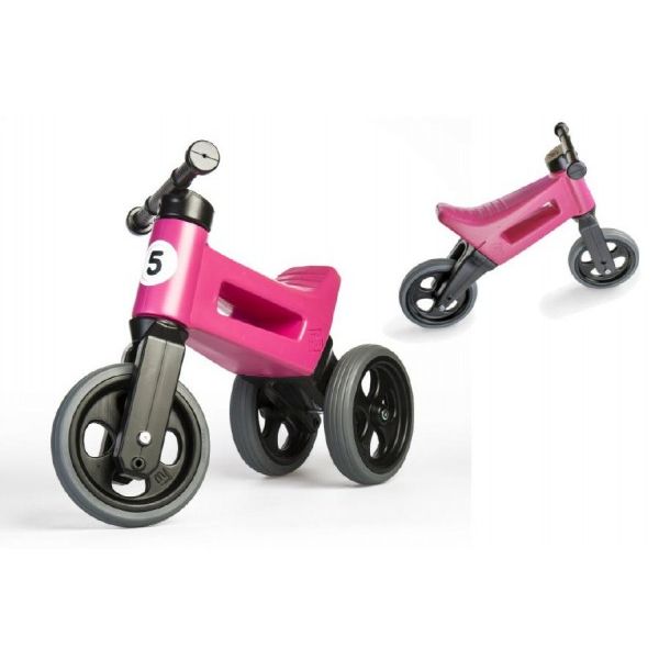 Odrážedlo Funny Wheels Sport 2v1 růžové