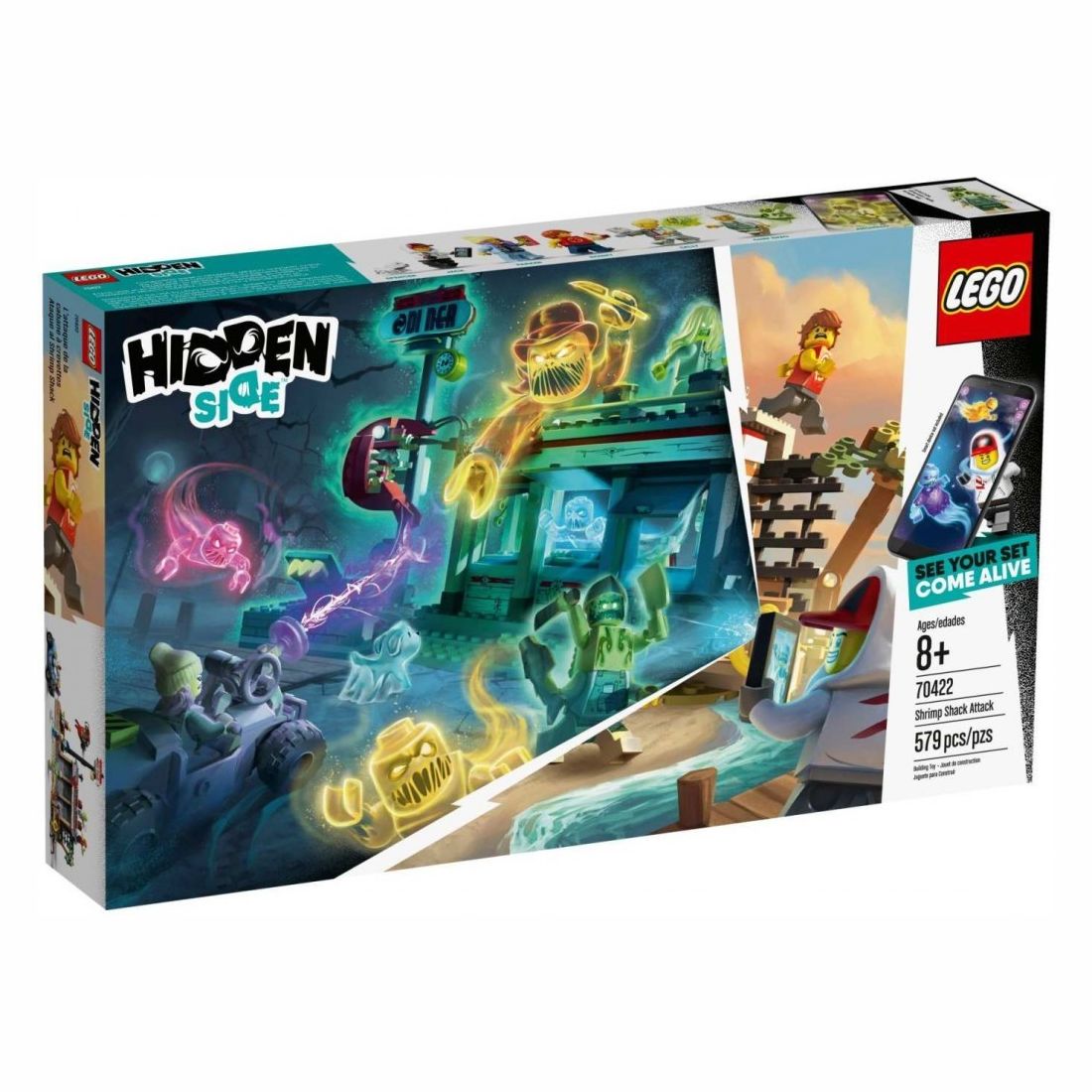 LEGO Hidden Side 70422 Útok na stánek s krevetami