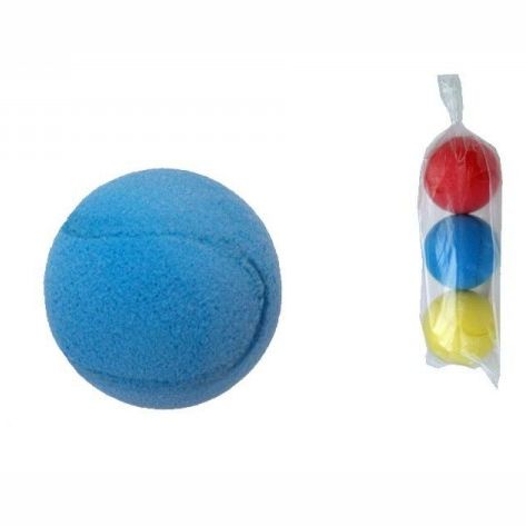 Soft míč na softtenis pěnový 7 cm 3 ks
