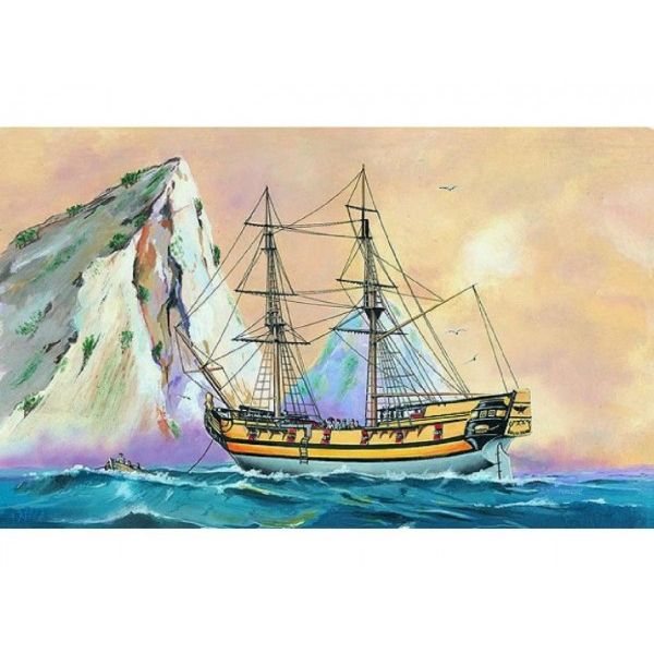 Model Black Falcon Pirátská loď 1:120