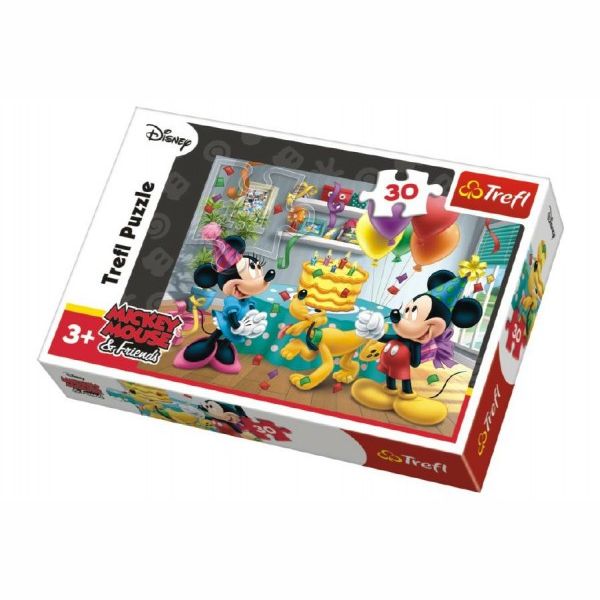 Puzzle Mickey a Minnie slaví narozeniny Disney