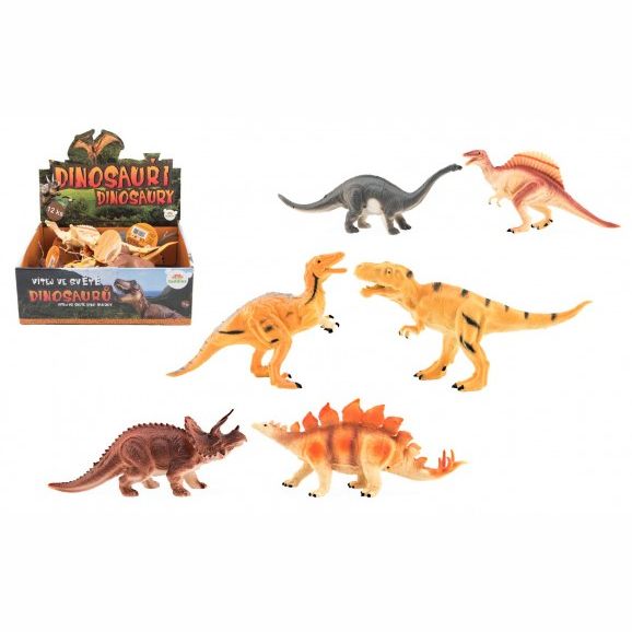 Dinosauři plast 16-18 cm mix druhů