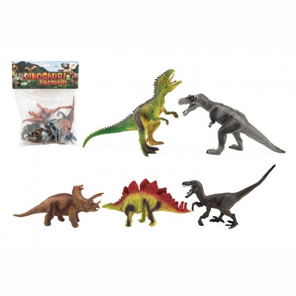 Dinosaurus plast 15-18 cm 5 ks