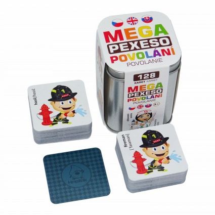 Mega Pexeso Povolání 128 karet