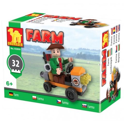 Stavebnice Dromader Traktor farma 92899