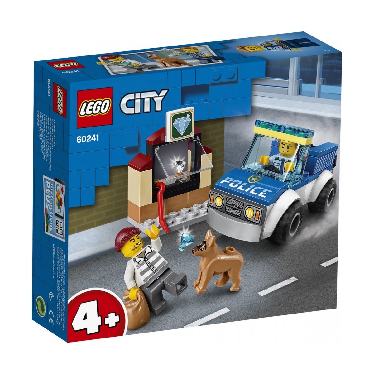 LEGO City 60241 Jednotka s policejním psem