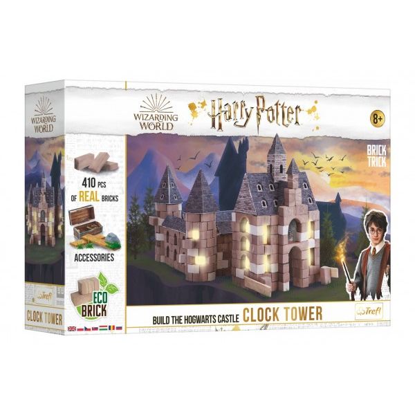 Stavějte z cihel Harry Potter - Hodinová věž stavebnice Brick Trick