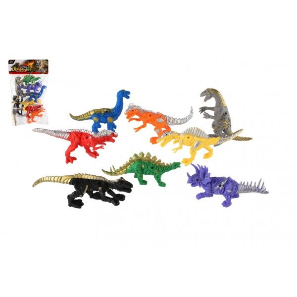 Dinosaurus 8ks plast 14-17 cm