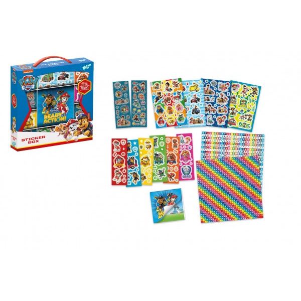 Dárková sada samolepek Tlapková patrola/Paw patrol