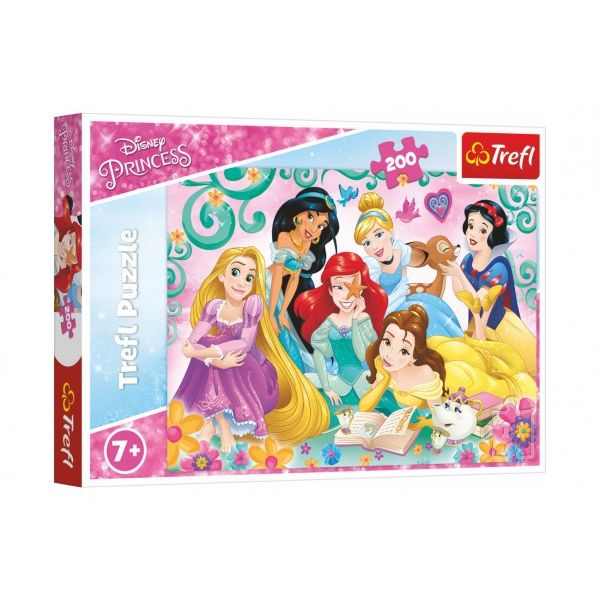 Puzzle Šťastný svět princezen/Disney Princess