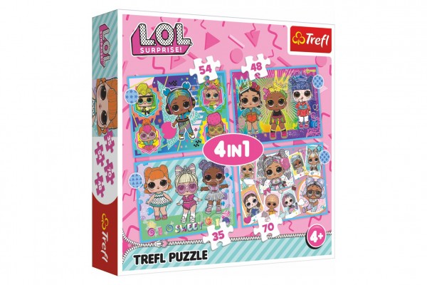 Puzzle 4v1 Seznamte se s panenkami LOL Surprise!