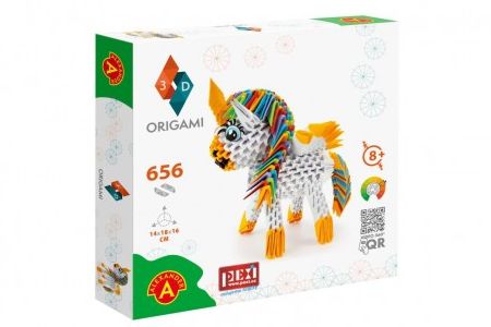 Origami 3D Jednorožec kreativní sada