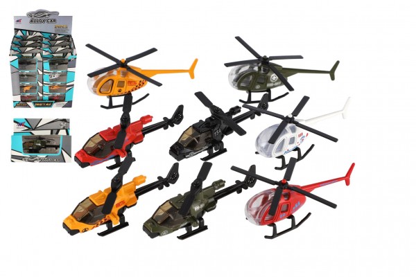 Vrtulník 10 cm mix barev