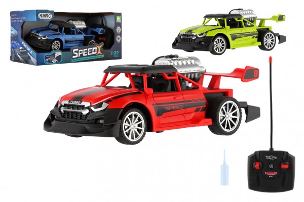 RC Auto buggy vypouštějící páru 20cm 40MHz