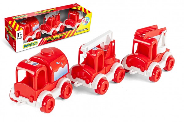 Auto hasiči Kid Cars 3 ks