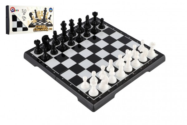 Šachy + dáma společenská hra