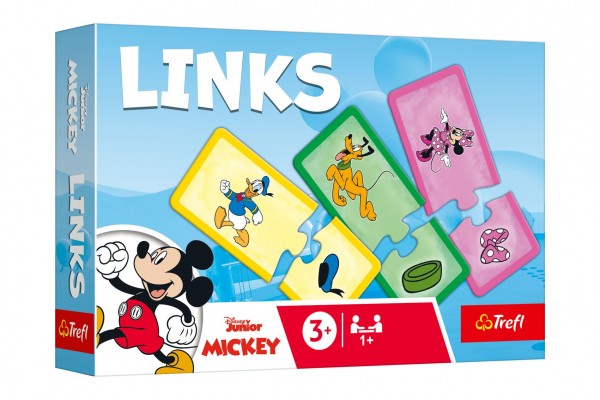 Hra Links skládanka Mickey Mouse a přátelé
