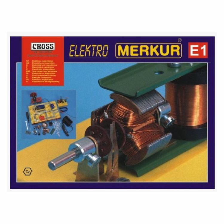Stavebnice MERKUR E1 elektřina, magnetizmus